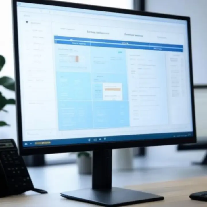 Zakelijk facturatie-dashboard met exportmogelijkheden